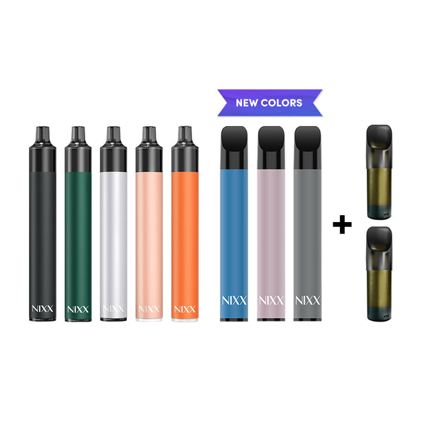 NIXX Premium Starter Set - 1 NIXX Vape Pen + 2 Refill Pods